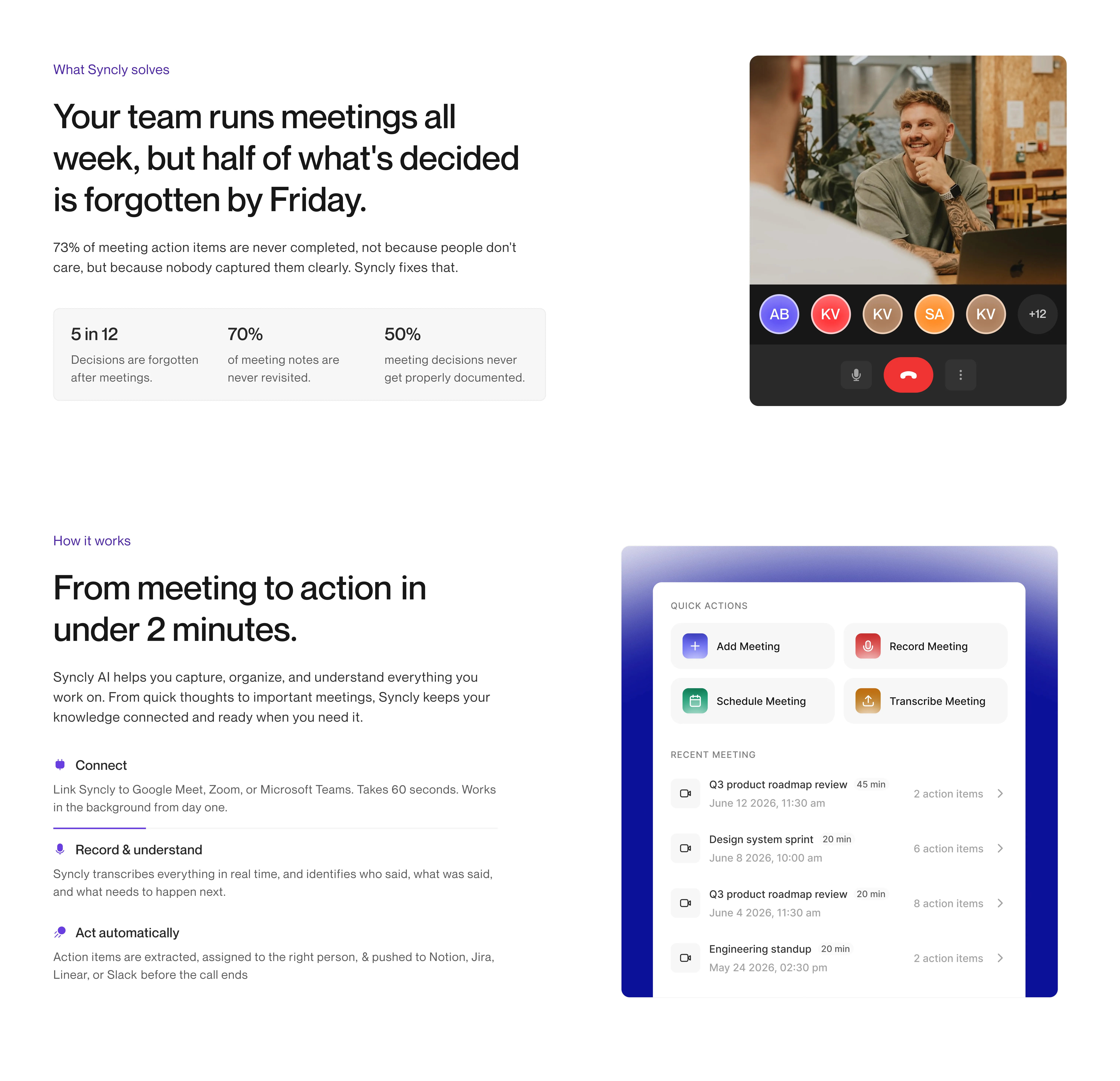Syncly AI Dock